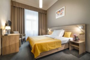 Jednolůžkový pokoj | Hotel Atlantic Praha 1